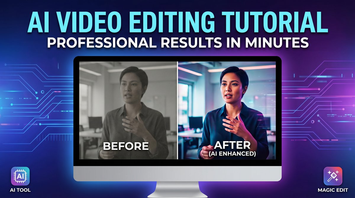 里番网AI视频剪辑教程视频演示